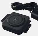 MYCHARGE 3-IN-1 FOLDING WIRELESS CHARGING PAD - BLACK - Like New