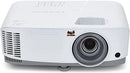 ViewSonic PA503S 3800 Lumens SVGA High Brightness Projector Home Office - WHITE Like New