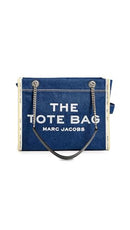 MARC JACOBS WOMEN'S THE MEDIUM TOTE-BAG-2F4HTT018H05-DARK WASH - Brand New