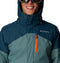 1909921 COLUMBIA MEN'S LAST TRACKS JACKET - SIZE: MEN XL - GREEN - Brand New
