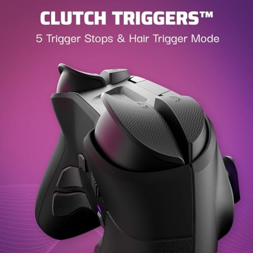 PDP VICTRIX PRO BFG WIRELESS GAMING CONTROLLER XBOX SERIES X|S - BLACK/PURPLE - Like New