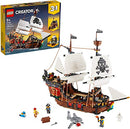 LEGO Creator 3 in 1 Pirate Ship Building Set 31109 - Multicolor - Brand New