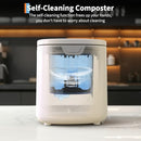 GARVEE 3.5L ELECTRIC KITCHEN COMPOSTER SMART COUNTERTOP COMPOST BIN - WHITE - Like New