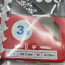 KAKEI 14INCH CHAIN 3/8" LP, .05"/1.3MM. 52. 14"/ 35CM - Brand New