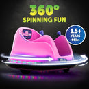 FLYBAR FUNPARK 6V BUMPER CAR FOR TODDLERS - LARGE, FB21499BP - PINK/PURPLE - Like New