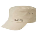 KANGOL COTTON TWILL ARMY CAP, S-M - BEIGE - Brand New