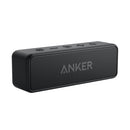 ANKER SOUNDCORE 2 PORTABLE BLUETOOTH SPEAKER 24-HOUR PLAYTIME IPX7 - BLACK - Like New