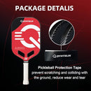QYNTELIX PICKLEBALL PADDLES, T700 CARBON FIBER, USAPA - AERO RED - Like New