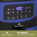 Paula Deen 10-QT Digital Air Fryer 1700 Watts LED PDKDF579B - Blue Stainless - Like New