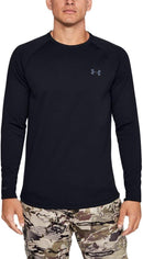 1353349 Under Armour Men's Packaged Base 4.0 Crew T-Shirt BLACK 2XL New