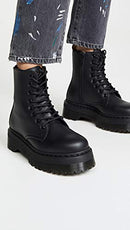 DM25310001 DR. MARTENS VEGAN JADON II MONO BLACK MEN 8 WOMEN 9 - Like New
