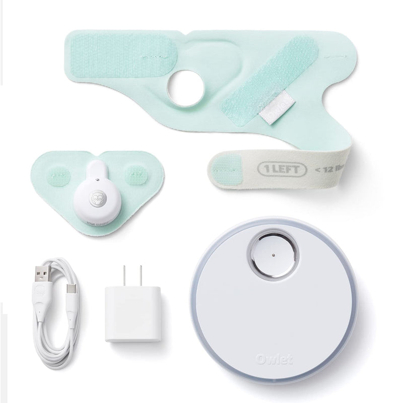 Owlet Dream Sock - Smart Baby Monitor - Foot Sensor to Track Heartbeat - MINT Like New