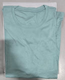 GENERIC UNI-SEX T-SHIRT - SIZE: MEN L WOMEN L - TURQUOISE - Like New