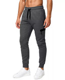 BLU ROCK NEW YORK MEN'S SLIM-FIT TECH FLEECE JOGGER PANTS - SIZE: 2XL - CHARCOAL - Like New