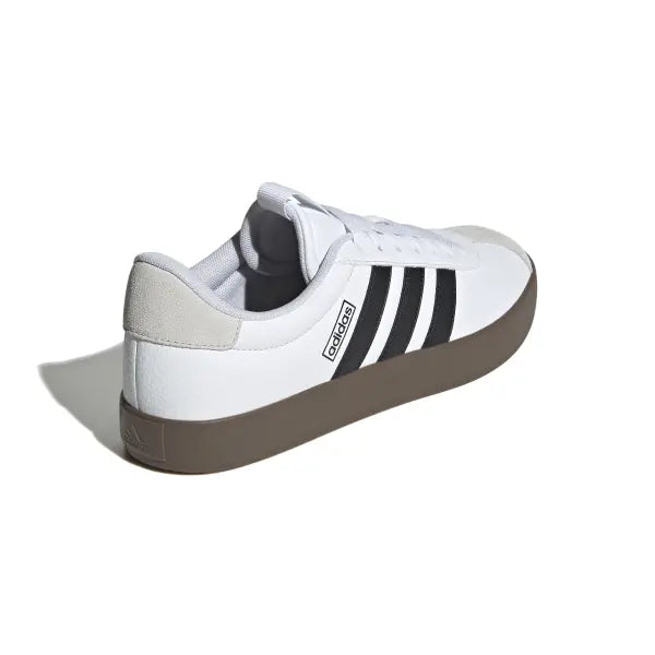 ADIDAS TRAINERS VL COURT 3.0 - SIZE: MEN 11 (AU/UK M10.5) - WHITE/BLACK - Like New