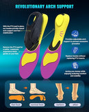High Arch Support Plantar Fasciitis Insoles: Heavy Duty Shoe Inserts for Women - Like New