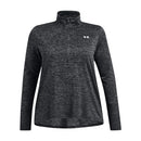 Under Armour Women's Tech Twist Quarter Zip Black/White M - Brand New