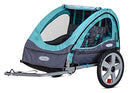 INSTEP SYNC AND TAKE 2 Double SeatBIKE TRAILER FOR KIDS 12-QE127 - LIGHT BLUE - Like New