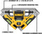 DEWALT 33' Laser Square DW0802 - Yellow/Black - Like New