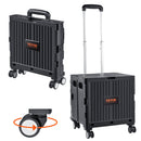 VEVOR Foldable Utility Cart, 110 lbs Static Load Capacity, - Scratch & Dent