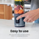 NINJA BLAST PORTABLE BLENDER, CORDLESS, 18OZ - PURPLE - Like New