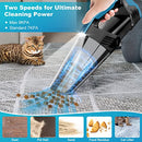 BLESTAN CORDLESS LIGHTWEIGHT HIGH POWER CAR VACUUM CLEANER WITH LED LIGHT - Like New