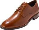 C42274 COLE HAAN LENOX HILL OXFORD MEN SIZE 9 BRITISH TAN/BLACK/DK NATURAL - Like New