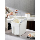 HANAMYA 32.5 Liter 35 lbs Pet Food Storage Container Measuring Cup B09M6BCJTP - Brand New