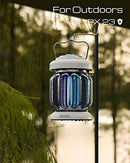 GECKOMAN 2 PACK HYBRID SPECTRUM WATERPROOF SWITCH BUG ZAPPER - WHITE - Like New