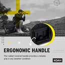 KOAH WEATHERPROOF HARD CASE CUSTOMIZABLE FOAM 10X9X7 INCH RUGGED BLACK - Like New