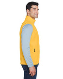 88191 CORE 365 MEN'S JOURNEY FLEECE VEST CAMPUS GOLD M - Like New
