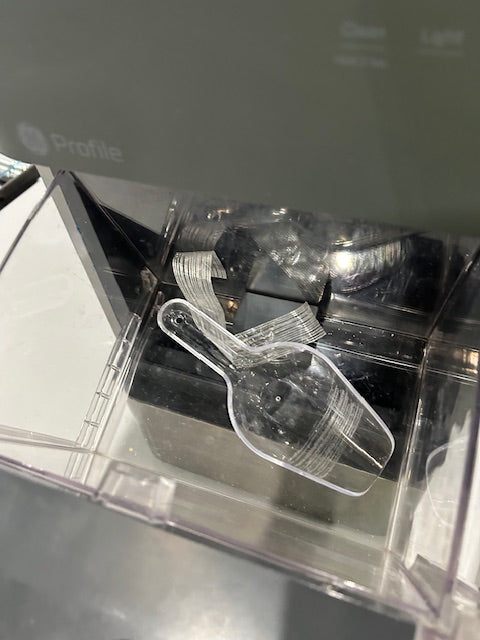 GE PROFILE OPAL 2.0 ICE MAKER UP TO 38LB ICE PER DAY - STAINLESS STEEL AND GRAY - Like New