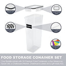 Tiawudi Airtight Food Storage Containers 24pcs B0969BCWBK - Green - Like New