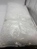 ZEN BAMBOO GEL-FIBER FILLED PILLOW WITH BAMBOO COVER, KING 19X34 - WHITE - Like New