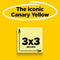 POST-IT SUPER STICKY NOTES, 24 STICKY NOTE PADS, 3 X 3 IN, CANARY YELLOW - Brand New