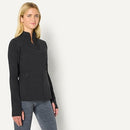 AMAZON ESSENTIALS WOMEN'S ATHLETIC PERFORMANCE LIGHTWEIGHT ZIP UP JACKET - BLACK - Brand New