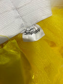 SIMPLICITY TUTU LED LIGHT SKIRT DANCE RAVE DRESS LAYERED SKIRTS - YELLOW - Like New
