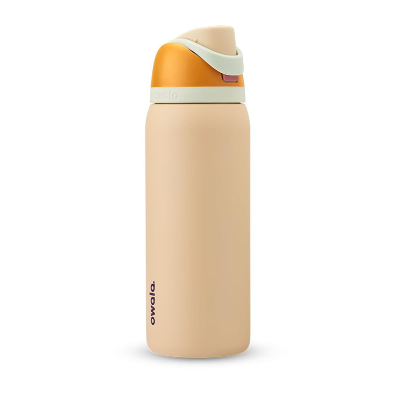 OWALA FREESIP STNLS STEEL WATER IN THE DESERT BOTTLE 32OZ C05777 -DESERT MULTI - Like New