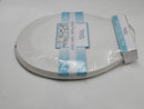 DREAM BATH HARD PLASTIC TOILET SEAT NON-SLIDE HINGES FIT 17" TOILET BOWLS WHITE - Like New