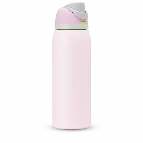 OWALA 40 OZ. FREESIP STAINLESS STEEL WATER BOTTLE - CANDY COATED - Like New