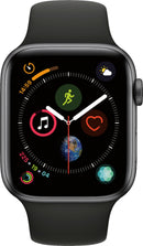 For Parts: Apple Watch Series 4 GPS Cellular 44mm Alum Case MTUW2LL/A DEFECTIVE SCREEN