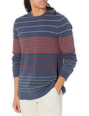 Goodthreads Men's Soft Cotton Multi-Color Striped Crewneck Sweater Sweater - Brand New