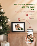 MOOLINK Digital Picture Frame 10.1" WiFi Touch HD 16GB - BLACK - Like New