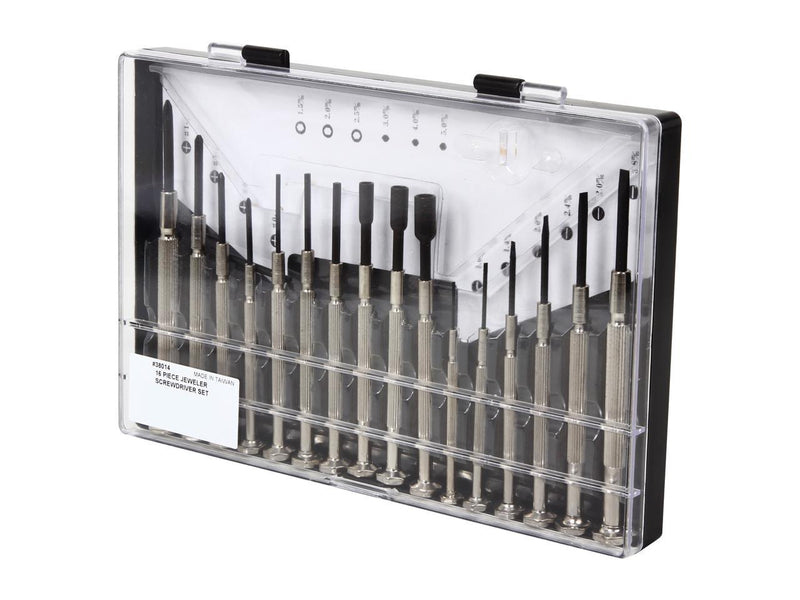 C2G/Cables To Go 38014 16pc Jeweler Screwdriver Set