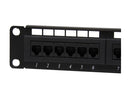 StarTech.com C6PANEL24 24 Port 1U Rackmount Cat 6 110 Patch Panel