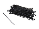 Nippon Labs CT-4MINI-BK Nippon Labs 4" Mini Cable Ties Black Color 100pcs/Bag