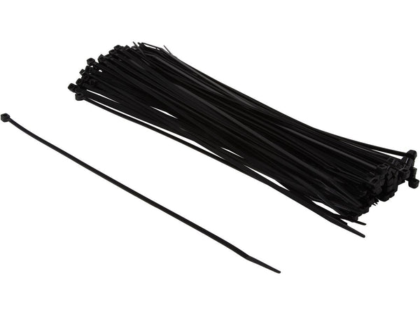 C2G/Cables To Go 43039 11.5IN Black Cable Ties, 100 Pack