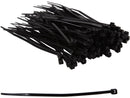 C2G/Cables To Go 43036 4-Inch Cable Ties - 100 Pack (Black)