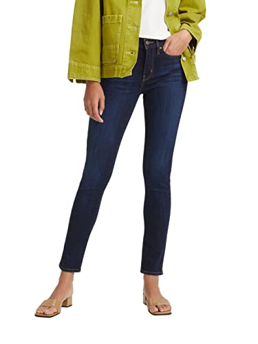 LEVI'S WOMEN 311 SHAPING SKINNY JEANS WOMEN 33X30 COBALT HAZE DARK INDIGO - Brand New