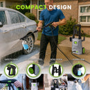 HOMSHADE ELECTRIC PRESSURE WASHER 4200PSI MAX 2.6 GPM POWER WASHER - GRAY - Like New